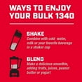 thumbnail image 6 of GNC Pro Performance Bulk 1340 Mass Gainer Protein Powder, Muscle Recovery & Growth, 50g, 1340 Calories, Gluten Free, Whey, Creatine, BCAA, Micronutrients, Cookies and Cream, 9 Servings, 6 of 8