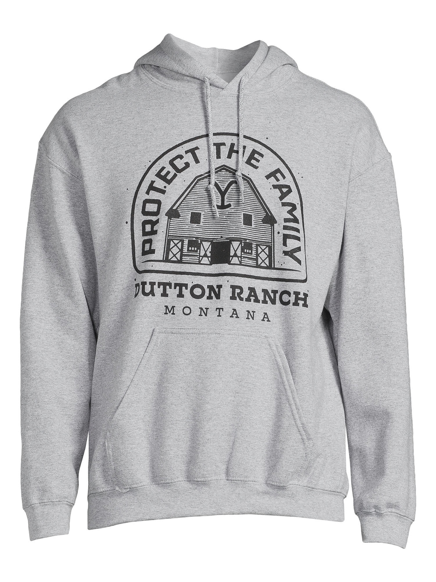 Yellowstone Men's and Big Men's Pullover Hoodie Sweatshirt, Sizes S-3XL