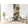 thumbnail image 2 of Dundee Deco's Modern Beige Brown Grey Smoke Wall Mural, 35 in X 106 in (27 sq ft.), 2 of 6