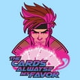 thumbnail image 2 of Men's Marvel X-Men '97 The Cards Always Be In My Favor  Graphic T-Shirt, 2 of 4