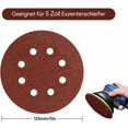 thumbnail image 5 of Juego de discos de lijado para pulir metales y madera, abrasivo de óxido de aluminio con compatibilidad universal para lijadora orbital (80 piezas), 5 of 5