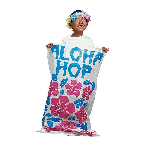 Tropical Potato Sack - Party Favors - 12 Pieces