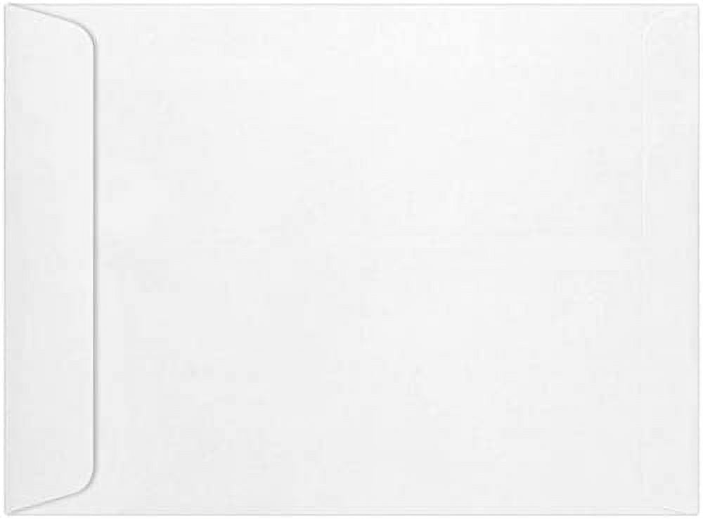 LUX 9" x 12" Open End Tax Envelopes 250/Pack 24 lb. Bright White (8193-TAX-250)