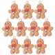 thumbnail image 3 of GOOHOCHY 10 Uds. De dijes para hacer joyas de hombre de pan de jengibre, colgantes de hombre de jengibre, dijes de joyería, 3 of 7