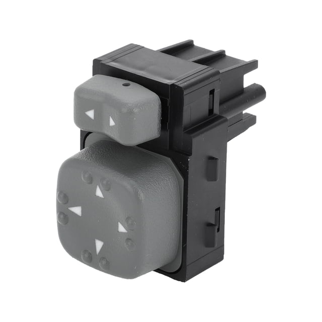 Interruptor de espejo de automóvil Control remoto de espejo para Chevrolet Blazer S10 02-05 Plástico Negro Gris