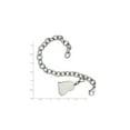 thumbnail image 2 of Gem & Harmony Stainless Steel Heart Charm Link Bracelet 8 inches for Women, 2 of 6
