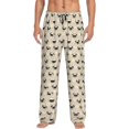 thumbnail image 1 of Fotbe Pug Dog Face Pantalones de Pijama para Hombre, Pantalones de Dormir, Pantalones de Casa con Cintura Ajustable y Bolsillos-XX-Large, 1 of 6
