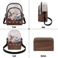 thumbnail image 7 of TSOVTHRID Hummingbird Cherry Blossom Butterfly Print Crossbody Bag for Women Shoulder Handbag Cell Phone Purse Wallet with Card Slots Small Crossbody Purses for Daily Use, 7 of 7