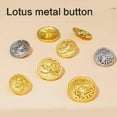 thumbnail image 3 of Vintage Sewing Button Hollow Floral Metal Button for Chinese-style Clothing, 3 of 14