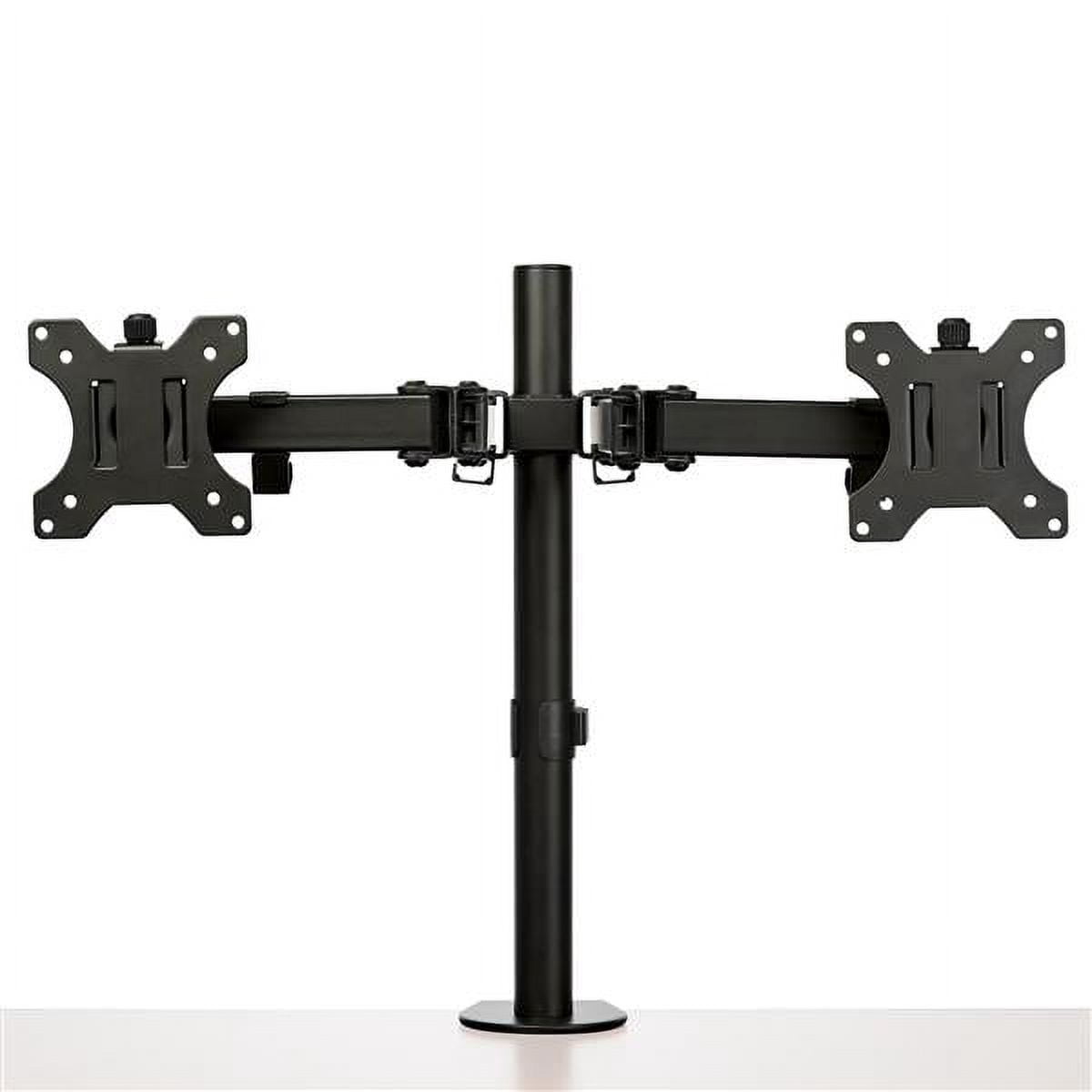 Startech.com Desk Mount Dual Monitor Arm, Desk Clamp / Grommet Vesa Monitor Mount For Up To 32 Inch Displays, Ergonomic Articulating Monitor Arm, Height Adjustable/tilt/swivel/rotating - Space-saving