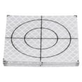 thumbnail image 1 of Unique Bargains 10 Packs Reflector Target Sheets 60mm Self Adhesive Reflective Tape Survey Target for Total Stations, White, 1 of 6