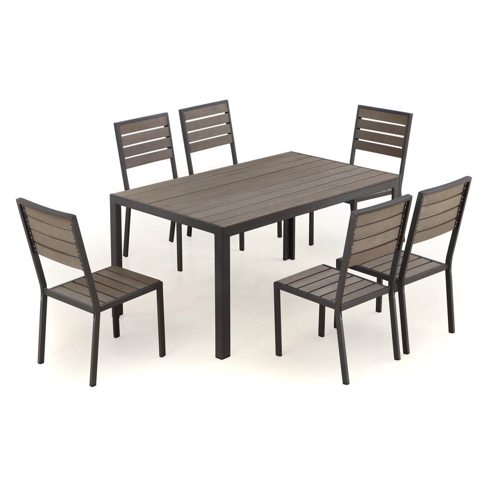 Ceets Welsley 7 Piece Aluminum Patio Dining Set