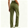 thumbnail image 7 of VBVC Women's Straight Leg Sweatpants , Soft Stretchy Lounge Trousers For Women , Ladies' Y2K Casual Active Pants with Pockets, S-2XL, 7 of 7