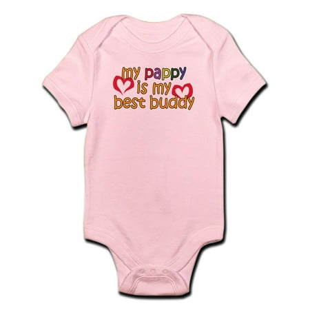 

CafePress - Pappy Is My Best Buddy Infant Bodysuit - Baby Light Bodysuit
