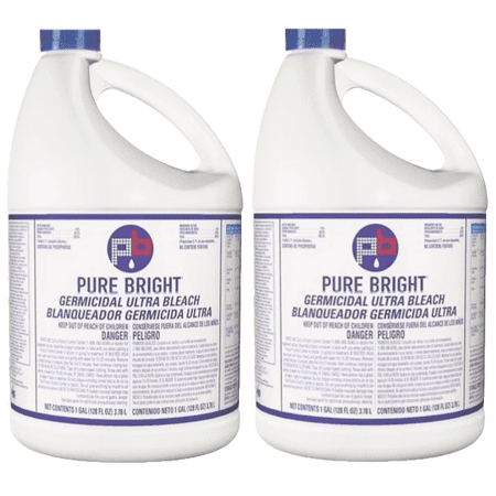 Pure Bright Germicidal Ultra Bleach, Fragrance Free (1 Gal. Or 2 Gal Discount)