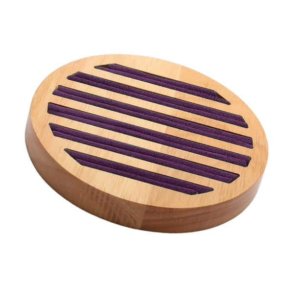 User Friendly Round Wooden Jewelry Tray Practical Rings Storage Holder For Ring Bracelet Earring Presentation Gift