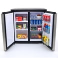 thumbnail image 5 of Avanti 5.5 cu. ft. Compact Refrigerator, Side by Side Design, in Stainless Steel (RMS551SS), 5 of 5