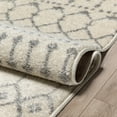 thumbnail image 3 of Well Woven Colette Moroccan Trellis Ivory Grey 7'10" x 9'10" Area Rug, 3 of 8
