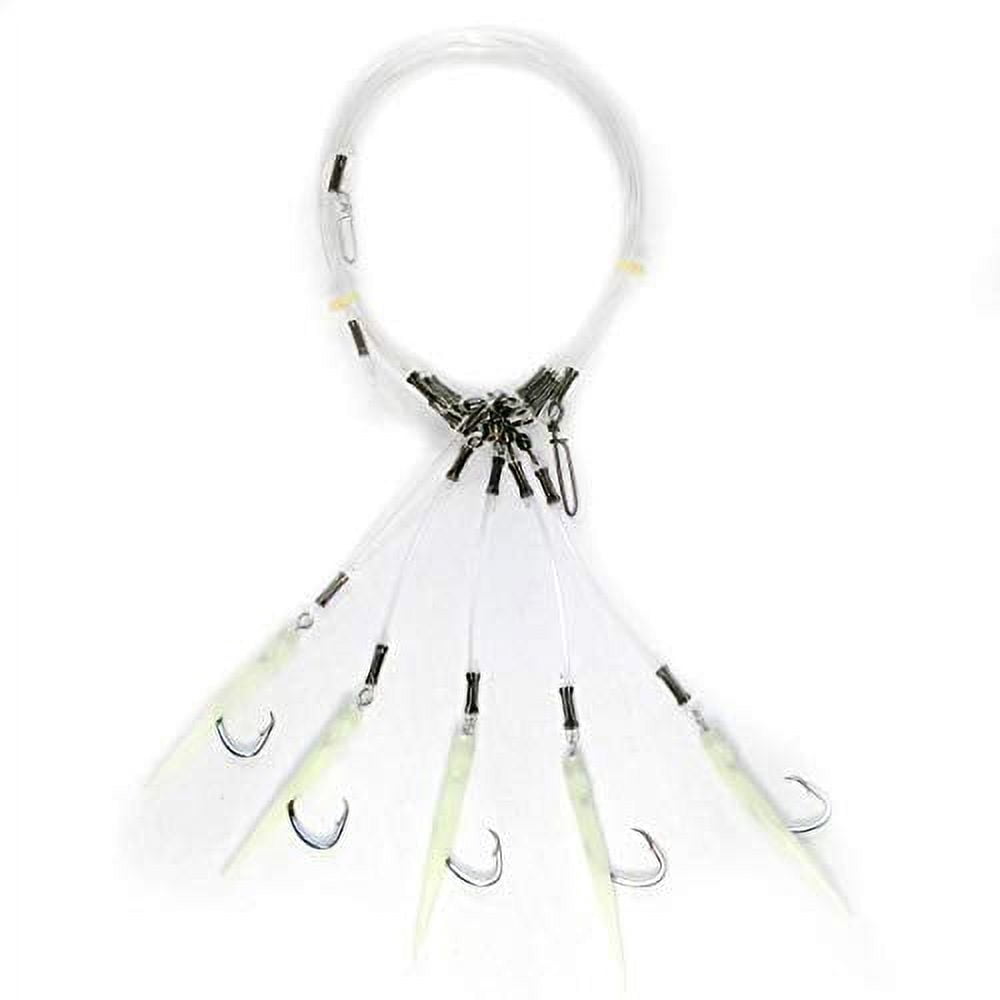 R+R Deep Drop Rigs 5/0 Black Mustad Circle Hook, DDR50