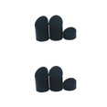 thumbnail image 3 of Sonducket 3 unids/set tornillos de guardabarros trasero tapa de cubierta de polvo de goma reemplazo de accesorios de scooter para Mijia M365 Scooter, negro 2piezas Sonducket CBP108144, 3 of 5