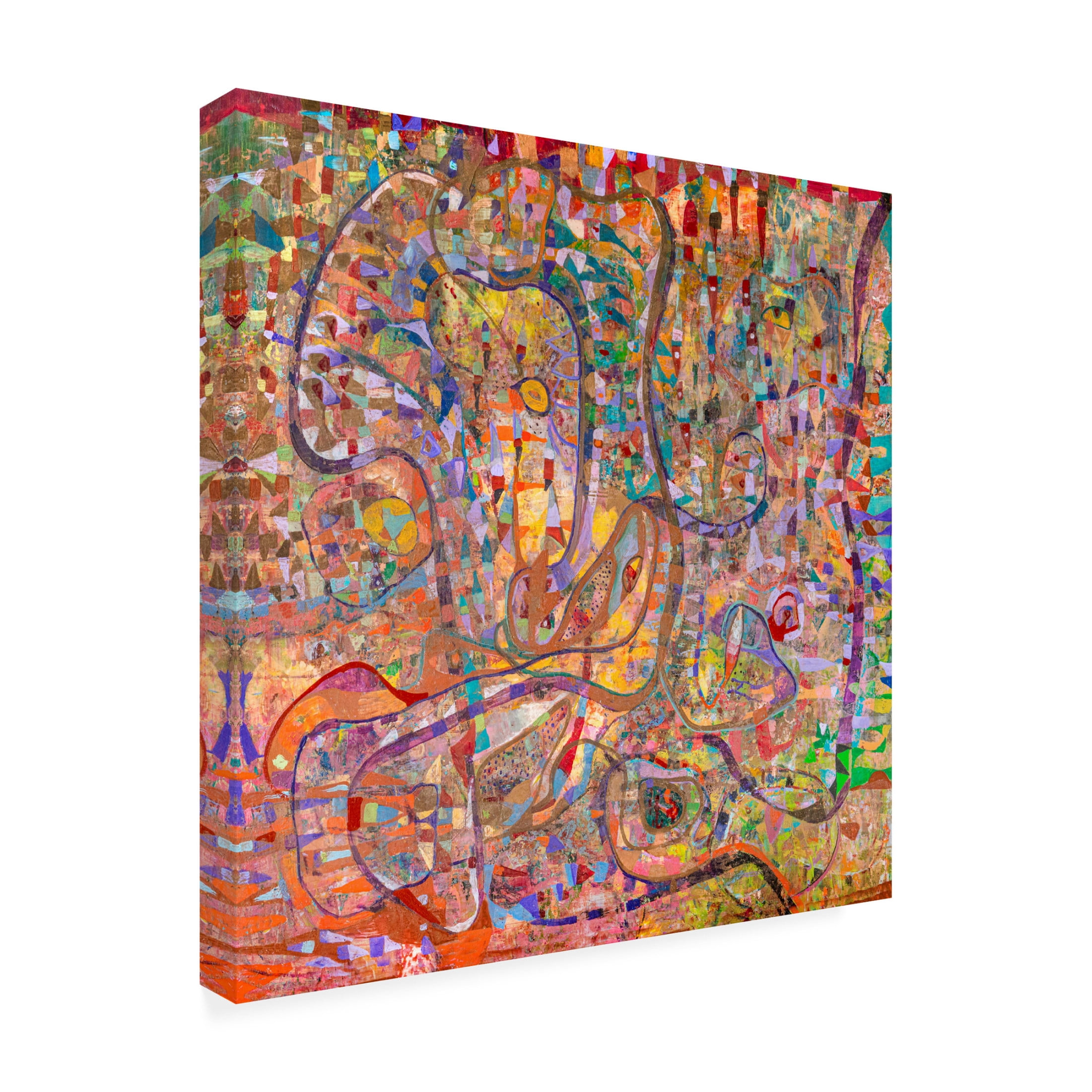 Trademark Fine Art Alise Loebelsohn Dystopia Canvas Wall Art