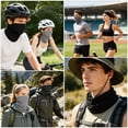 thumbnail image 6 of Vetpw 6 Pack Summer UV Protection Cooling Neck Gaiter Face Clothing Neck Gaiter Mask Scarf Sunscreen Breathable Bandana for Women Men, 6 of 8