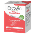 thumbnail image 3 of Estroven Menopause Relief Weight Management Daily Supplement, Support for Hot Flashes, Night Sweats, & Healthy Weight, 60 Count, 3 of 14