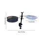 thumbnail image 2 of Railing Clamp Bird Feeder Adjustable Height Deck Bird Feeders, 2 of 5