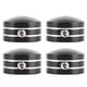 thumbnail image 5 of Tapa superior del perno de la cabeza de la cubierta del motor de 4 piezas para modelos XL883/Big Twin 1340 Evo/Twin Cam negro, 5 of 13