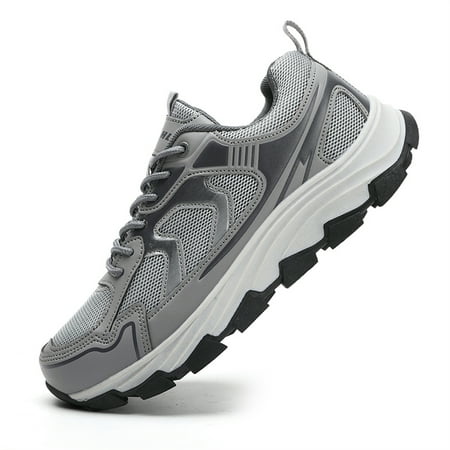 

HAOSHIDUO Men Hiking Shoes Breathable Anti-slip Athletic Shoes Hike Trekking Trails Shoes