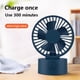 thumbnail image 5 of Ventilador de Escritorio Inalámbrico Bearachild Recargable por USB Azul Oscuro, 5 of 6