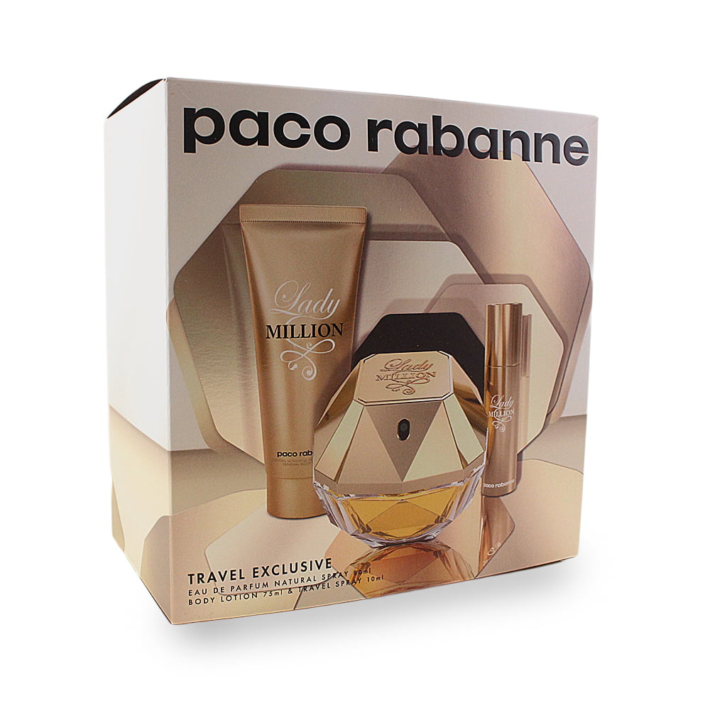 Paco Rabanne - Paco Rabanne Lady Million Perfume Gift Set for Women, 3