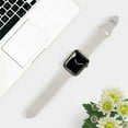 thumbnail image 4 of Silicone Strap for Apple Watch Bands for 44mm 45mm 40mm 41mm 42mm 38mm 45 mm Silicone Bracelet iWatch Bands,Apple Watch Strap Accessories for Series 3 6 5 SE 7 4 2 1 Band, 4 of 8