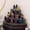 1 Brown, variant on HAIDAIYA Wood Corner Perfume Organizer Stand with Drawer, 4 Tier Wooden Cologne Display Risers for Men, Perfume Shelf Holder for Bathroom Storage, Riser Stand for Decoration and Organizer, Black