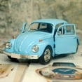 thumbnail image 5 of Vintage Beetle Diecast Pull Back Car Model Toy Children Gift Table Top Decor, 5 of 5