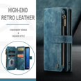 thumbnail image 2 of Compatible with Samsung Galaxy S9 Plus Case Wallet Flip Card Holder Pu Leather Magnetic Protective Flip Case - Black Blue szq, 2 of 4
