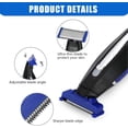 thumbnail image 4 of Shaver Replacement Head 4PCS Compatible With Microtouch Solo 2PCS Shaver Clean Brush With Box (4PCS), 4 of 8