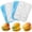 8-Cavity Mango, variant on 3D Mango Shape Cake Mold - 4 Cavity Fruit Pudding Mango Silicone Molds for Baking Pastry, Ice Cream, Mousse Cake Decoration Mould Supplies