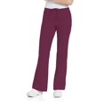 thumbnail image 1 of Landau Essentials Flare Leg Scrub Pants for Women: Classic Relaxed Fit, Drawstring/ Elastic Waist 8335, 1 of 4