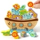 thumbnail image 4 of Juguetes apilables de madera DYTTDG Bebés Aprendizaje temprano Juegos para padres Ofertas navideñas, 4 of 6