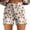 501_White, variant on Jean Shorts Womens Casual High Waist Denim Relaxed Fit ArtRetro Printed Floral With Pockets Denim Shorts Women Short Blue