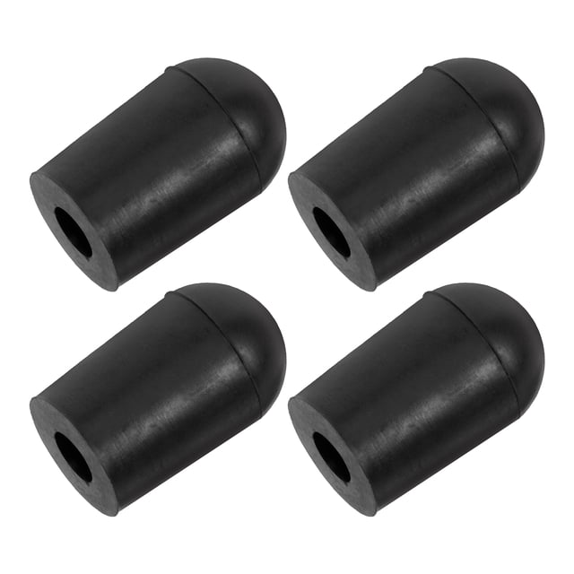 KAKOWELY cello endpin stopper 4Pcs Replacement Cello Endpin Tip Endpin Non-slip Cap Bass Musical Instrument Accessory0.98"X0.59"X0.59"