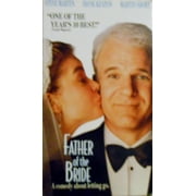 Father of the Bride VHS Tape STEVE MARTIN DIANE KEATON MARTIN SHORT