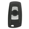 thumbnail image 1 of Coque de Télécommande, Spécifications Originales Coque de Clé en Matériau ABS Durable pour Série 5 Série 7 pour Pièces Auto 3 Boutons,4 Boutons, 1 of 8