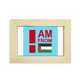 thumbnail image 1 of Soy de Palestina Escritorio de madera Arte Pintura 5x7 pulgadas marco de foto foto, 1 of 4