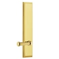 thumbnail image 3 of Grandeur Favgeo_Tp_Dd_Na Fifth Avenue Solid Brass Tall Plate Right Handed Dummy Door Lever, 3 of 6