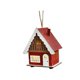 thumbnail image 5 of Cabaña de madera luminosa de Navidad, construcción robusta coleccionable, regalo de Navidad. Estilo E, 5 of 9