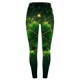 thumbnail image 5 of Mepaouo St Patrick's Day Women's Printed Leggings Irish Shamrock Sexy Tight Trousers Sizes S-2X, 5 of 5