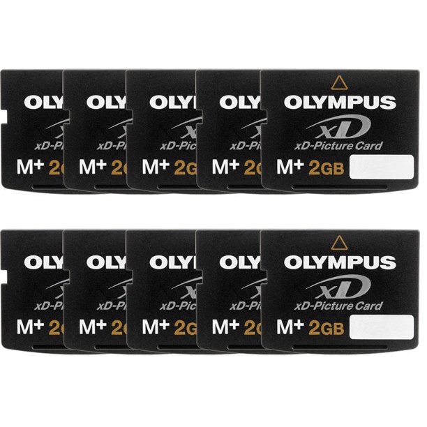10 Pack Olympus 2 GB XD M+ Picture Card 2GB Memory Card BRAND NEW