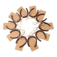 thumbnail image 1 of 10 piezas de herraduras para recuerdos de boda, artesanía de Metal, colgante de herraduras de aleación de Zinc para celebraciones, hoteles, bodas,, 1 of 9